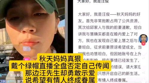 秋天妈妈最新爆料汪先生,汪先生背后的故事
